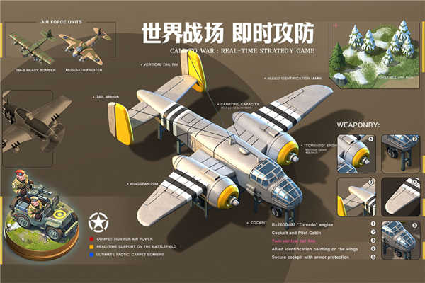 我的战争全兵种解锁版图2