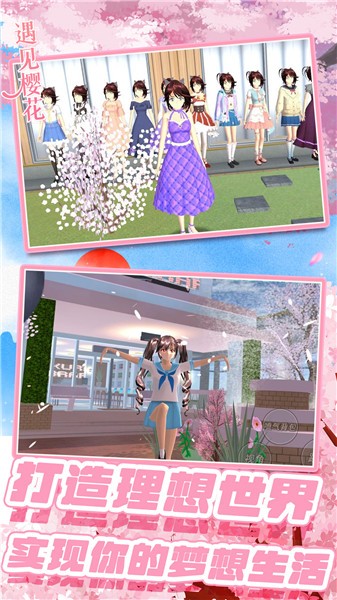樱花高校动漫少女正版图2