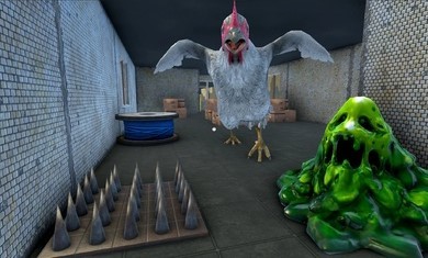 鸡爪恐怖逃生图1