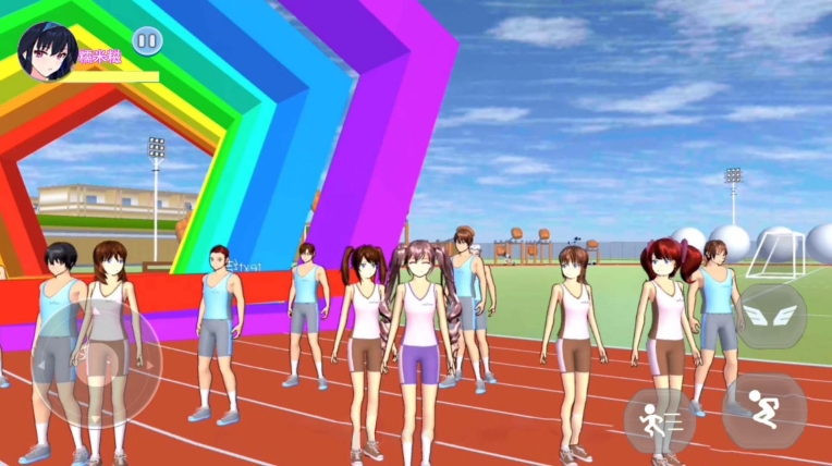 小舞逃离跑酷游戏手机版图1