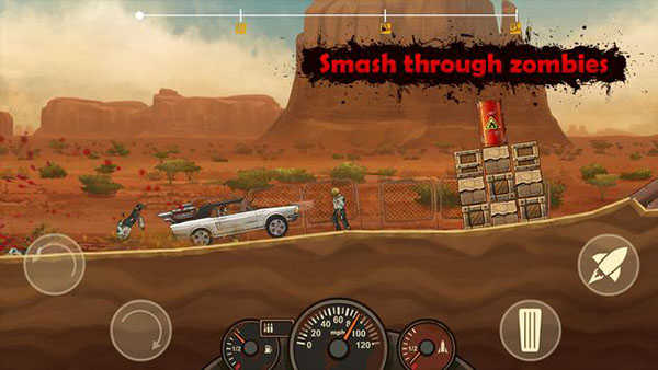 战车撞僵尸正版图4